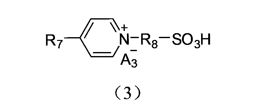 Application of acidic ionic liquid in catalyzing and synthesizing diphenolic acid and/or diphenolic acid ester