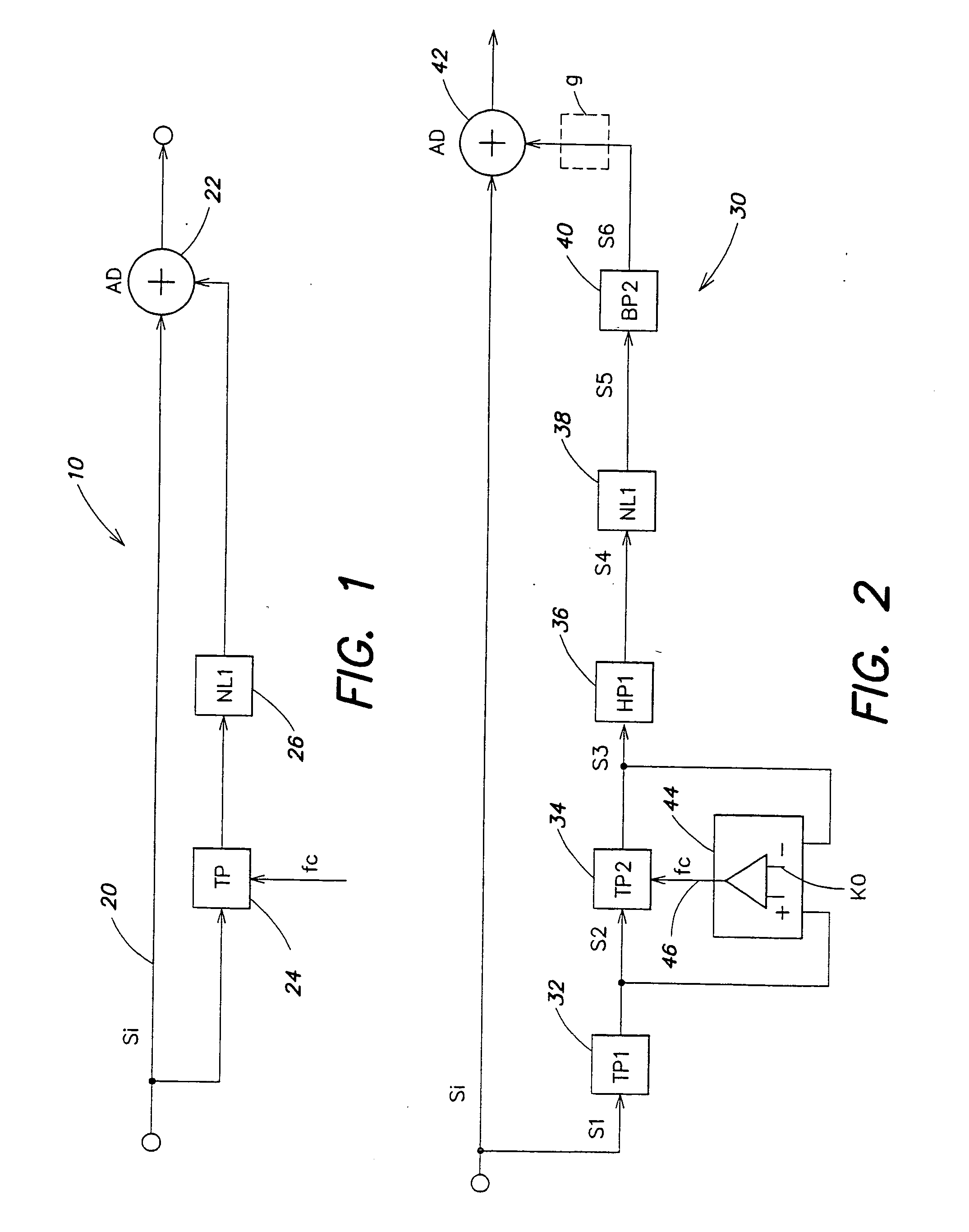 Apparatus for generating harmonics in an audio signal