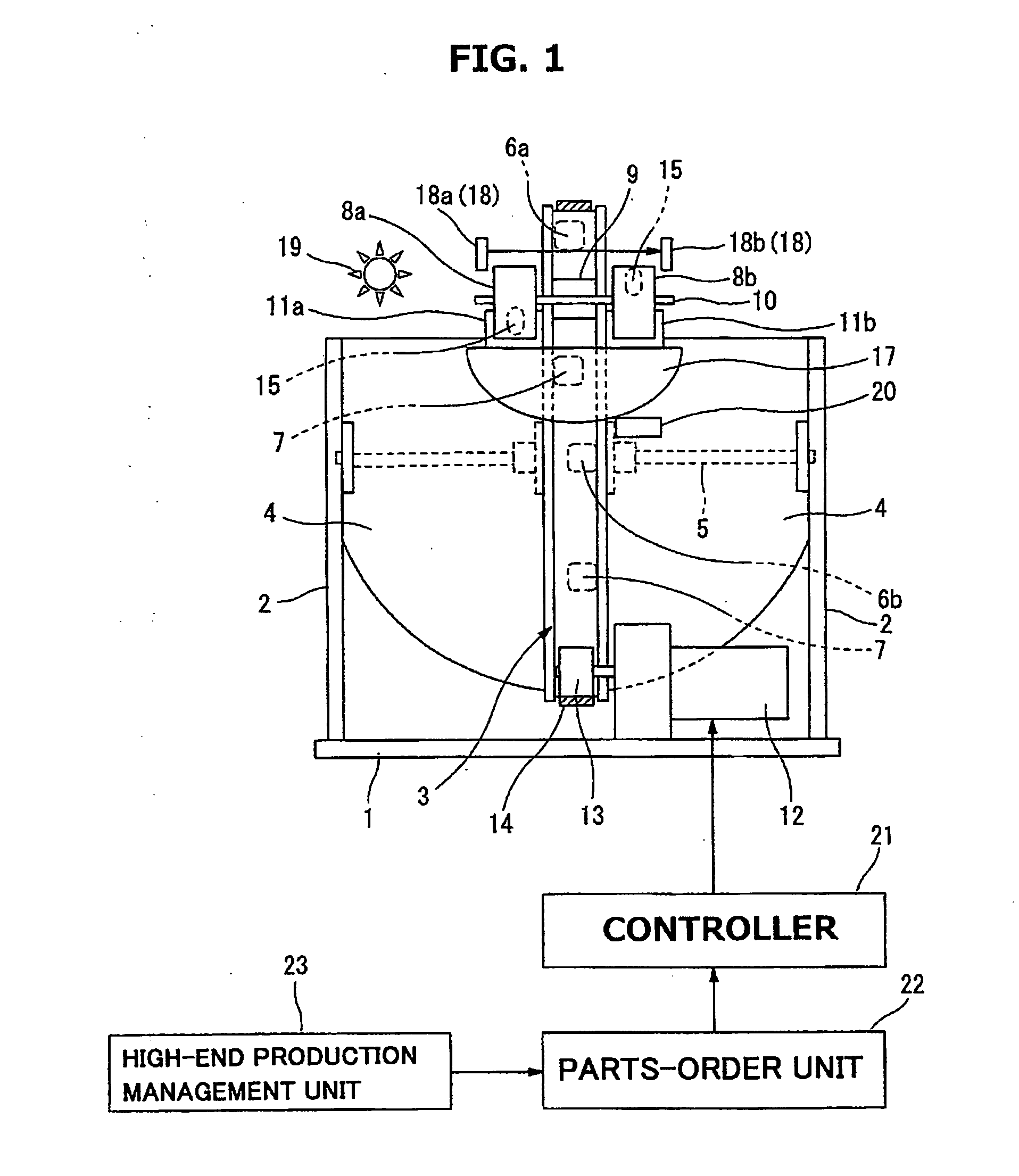 Device for supplying constant number of small parts