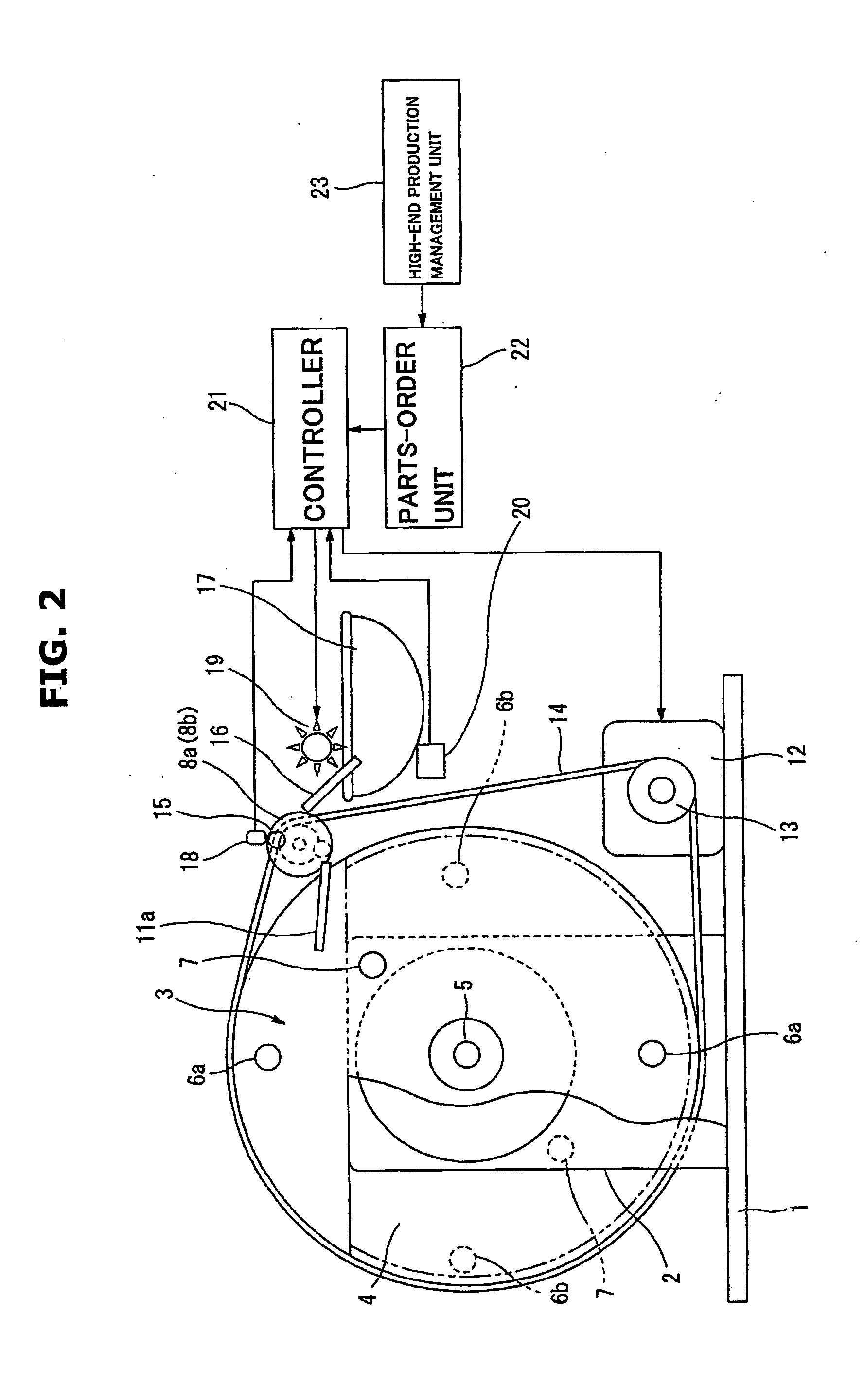 Device for supplying constant number of small parts