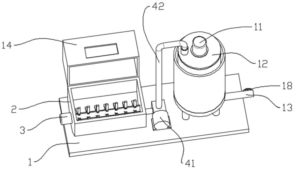 Production device for degradable polypropylene plastics and preparation method of degradable polypropylene plastics