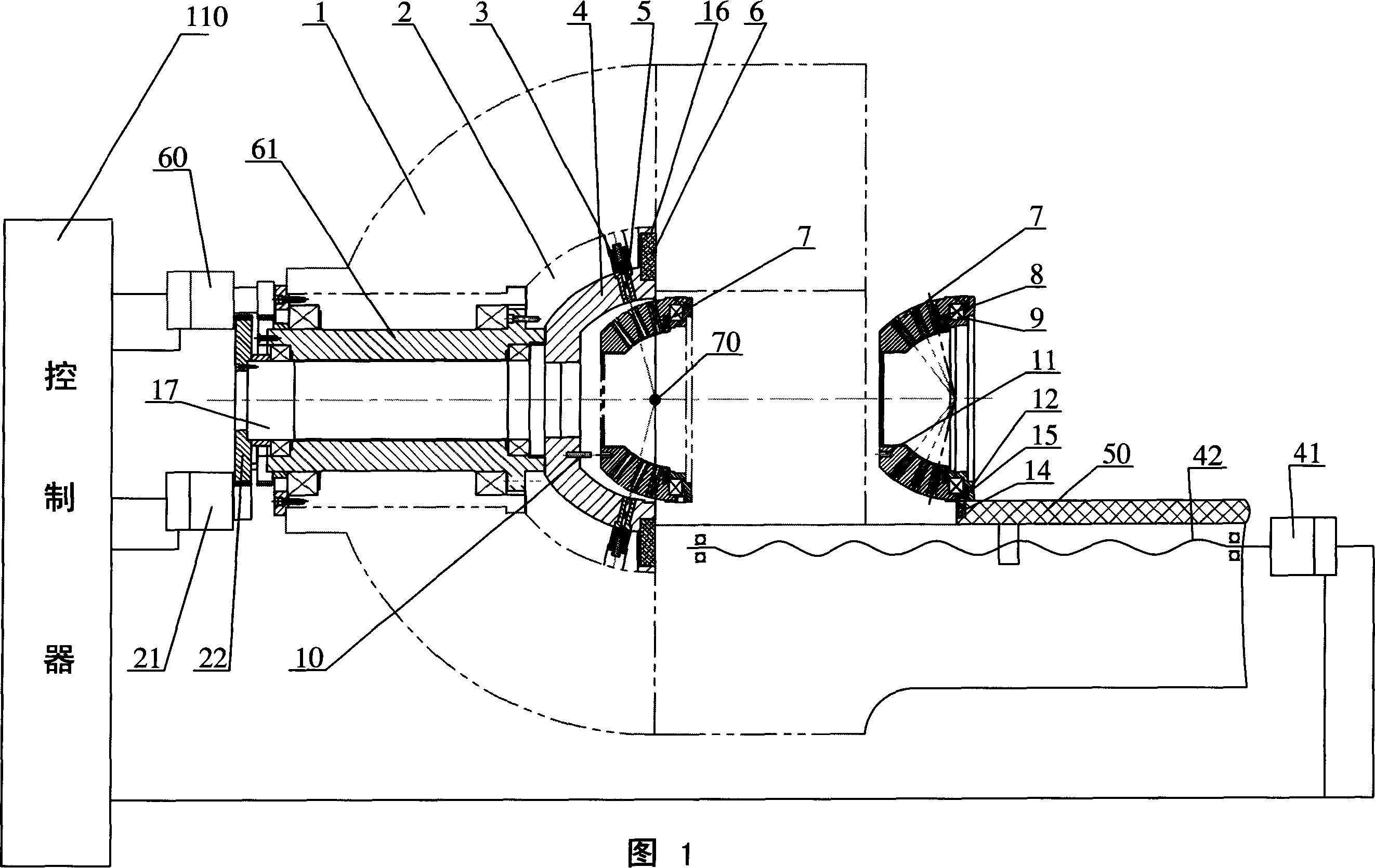 Collimation aperture variable collimation device and varying method thereof