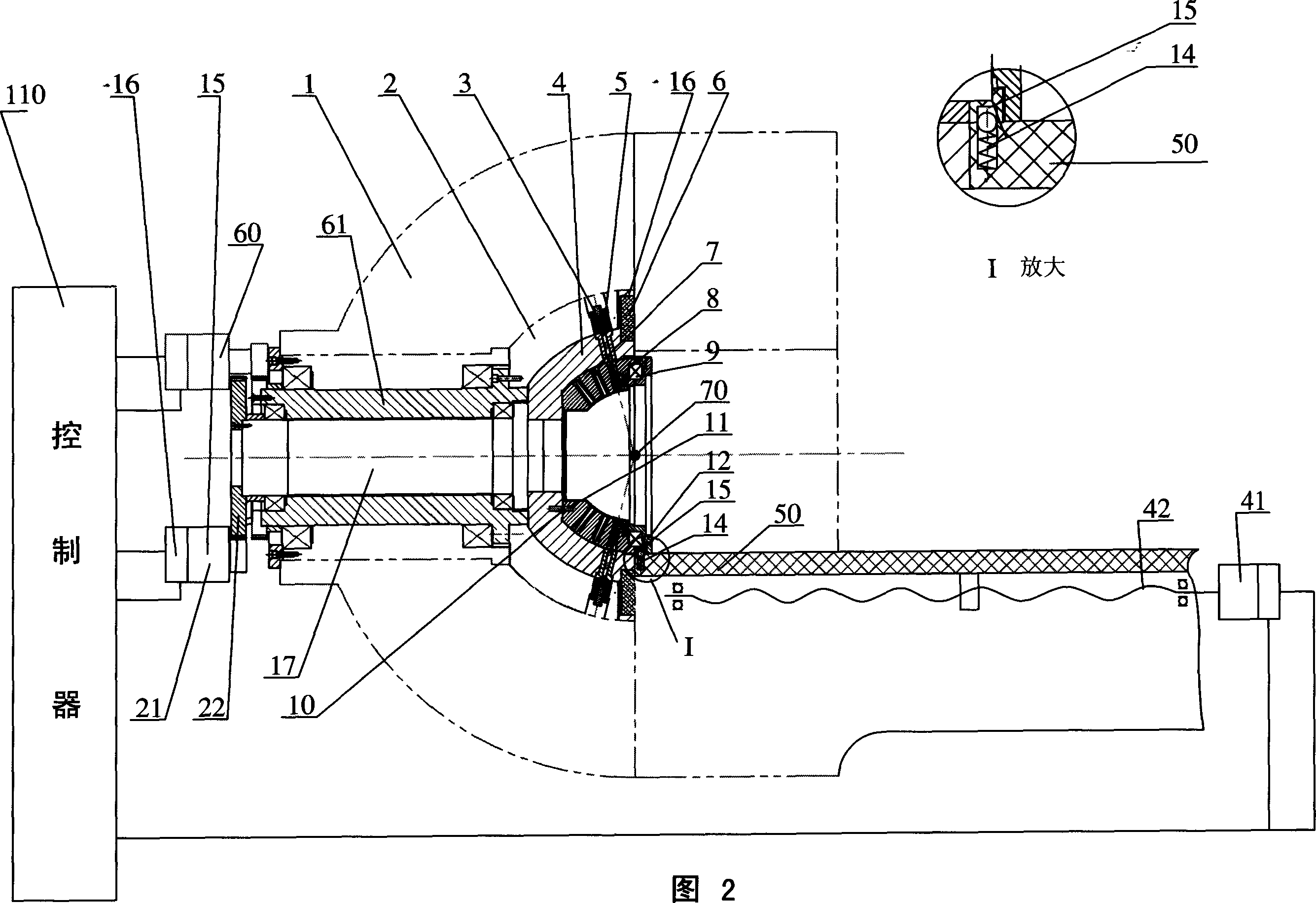 Collimation aperture variable collimation device and varying method thereof