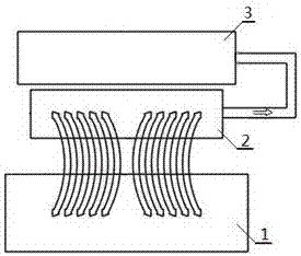 Mobile phone wireless charging system with Bluetooth function controlled by APP