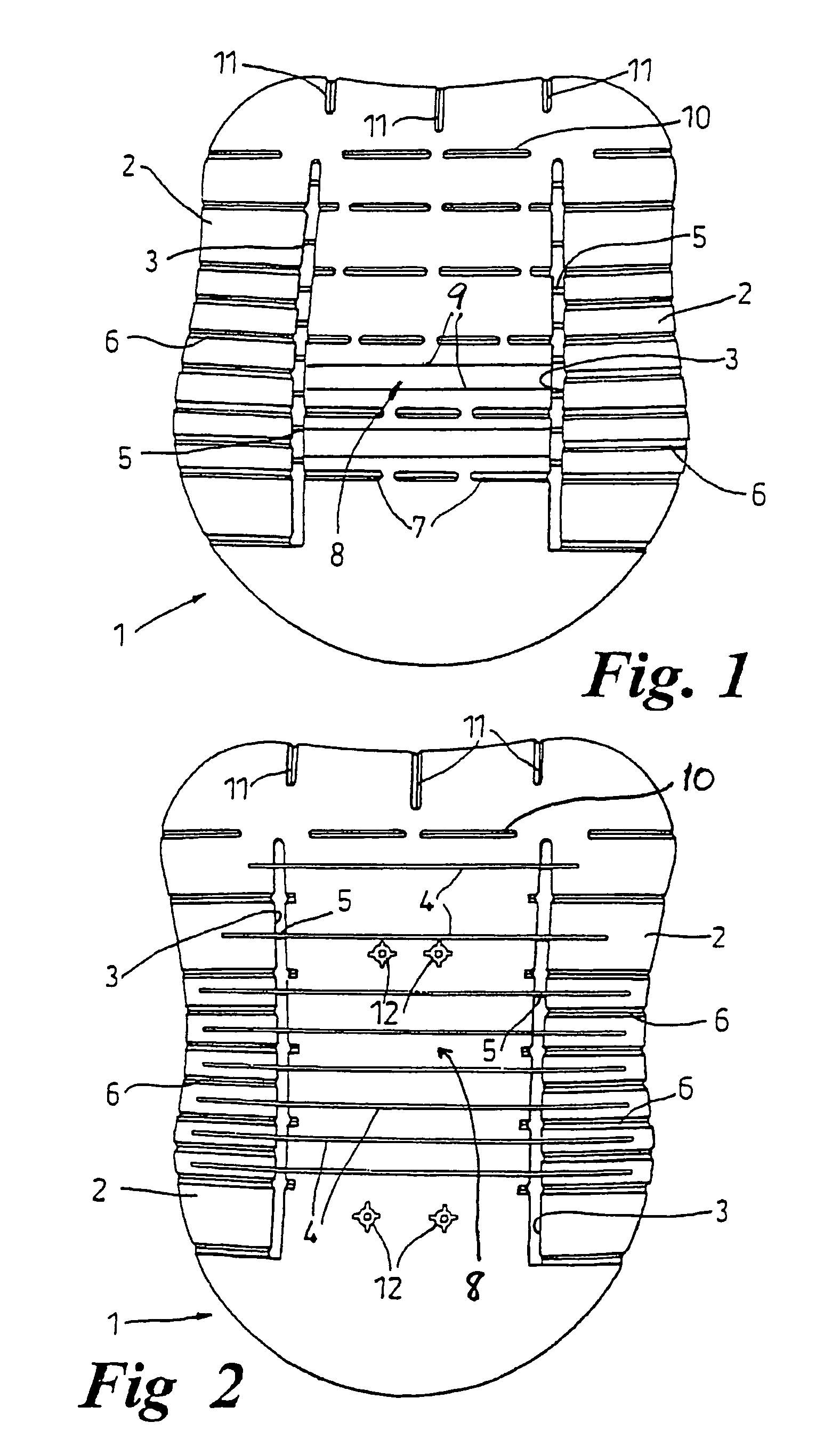 Seat backs