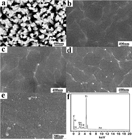 Preparation method and application of a heterojunction photoelectrode