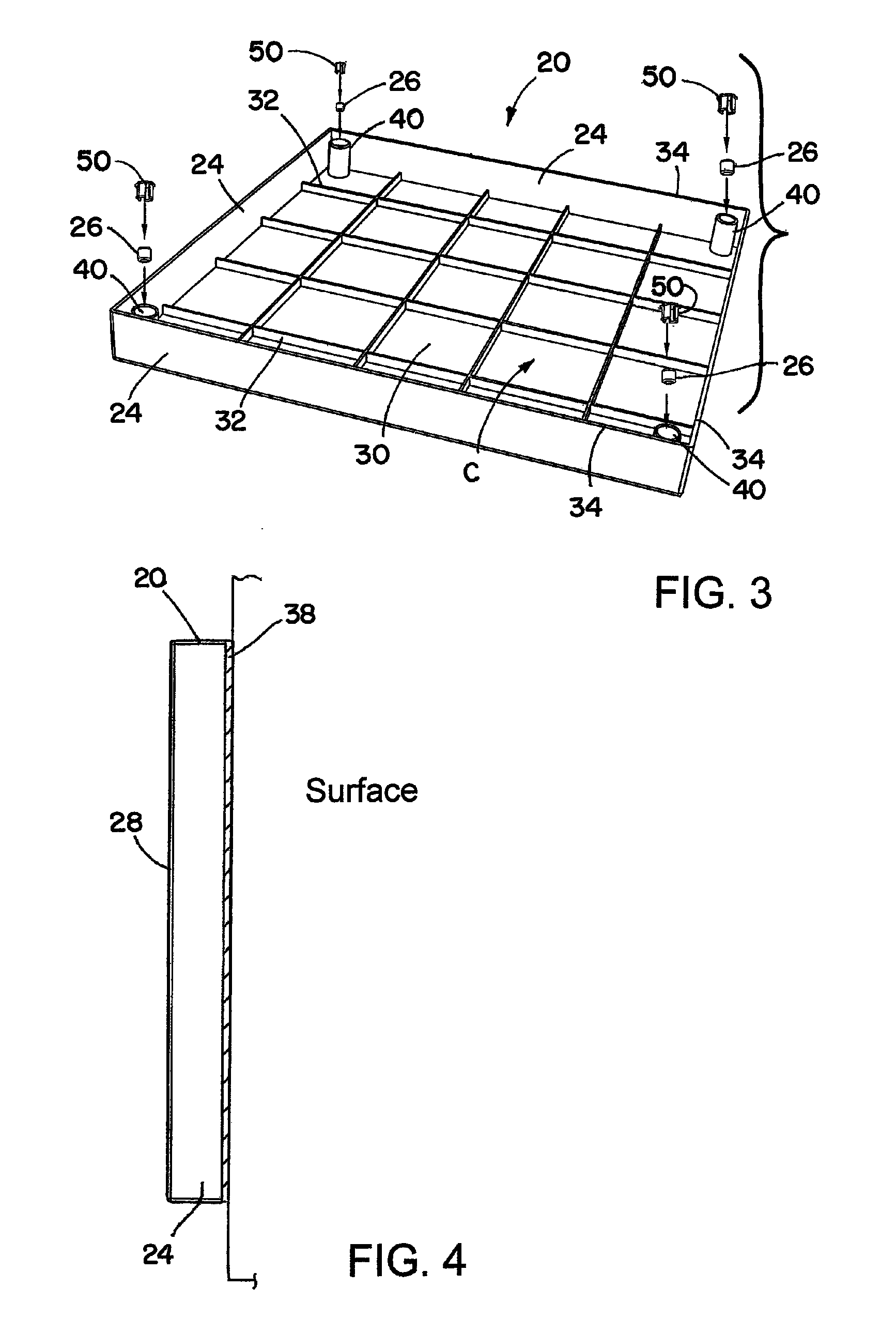 Magnetic register cover