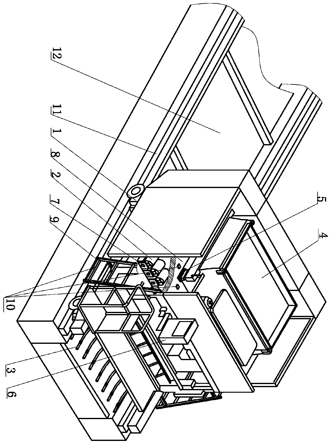 Intelligent spreader for prefabricated concrete part, and intelligent spreading method