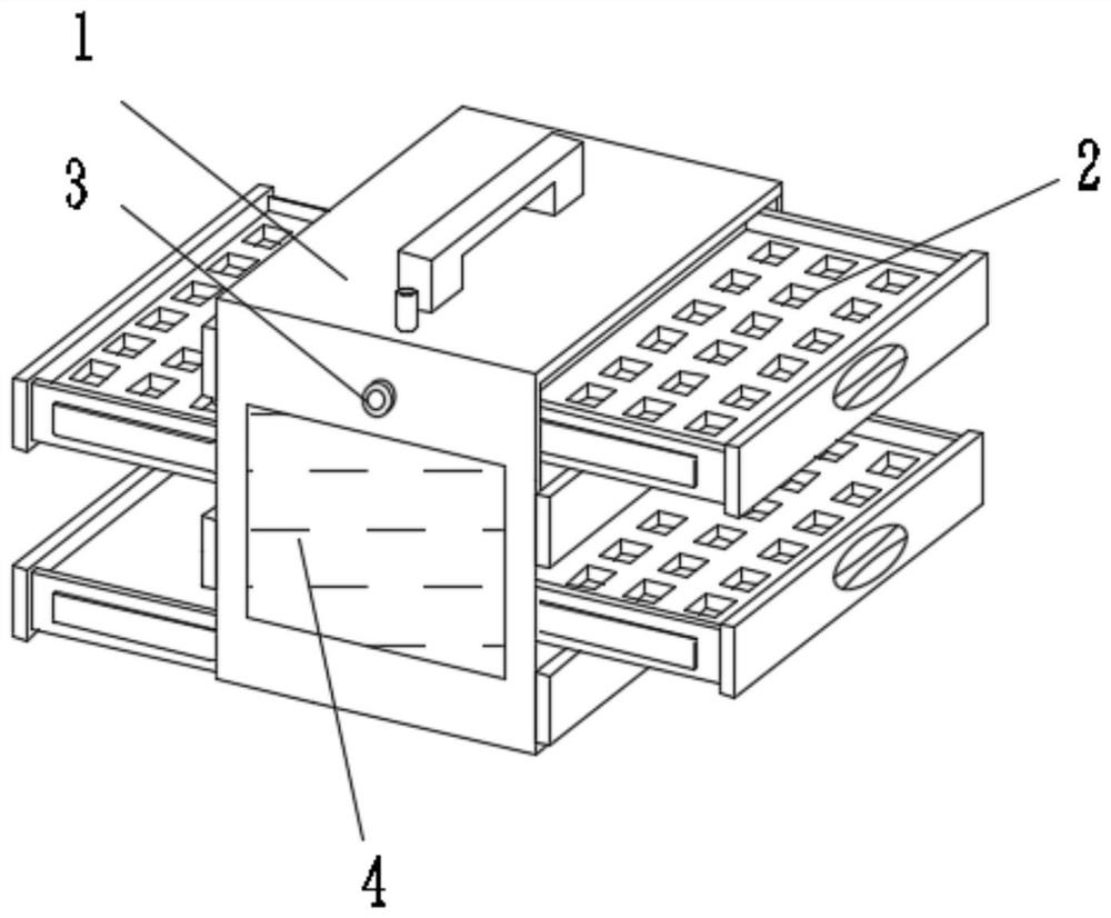 Traditional Chinese medicinal material drying device