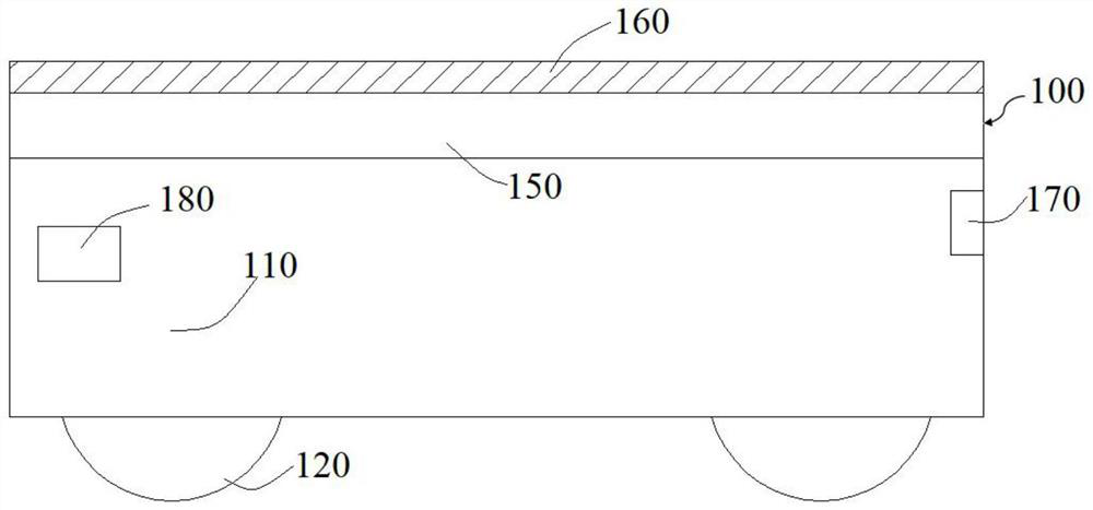 Intelligent trolley carrying system and method for warehouse logistics