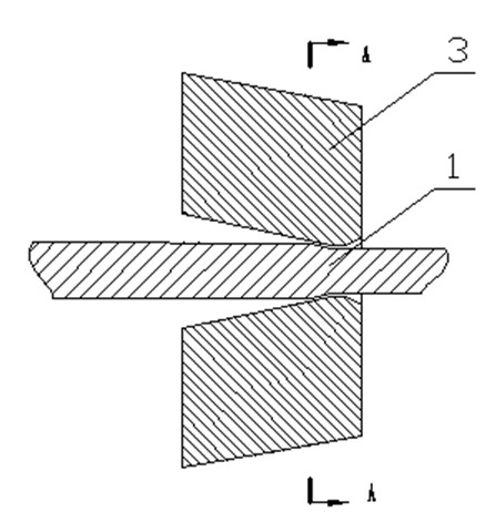 Special-shaped copper bar for hydroelectric generator and its processing technology and application