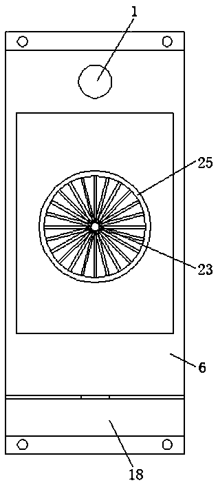 Outdoor fresh air ventilation device combined with air purifier