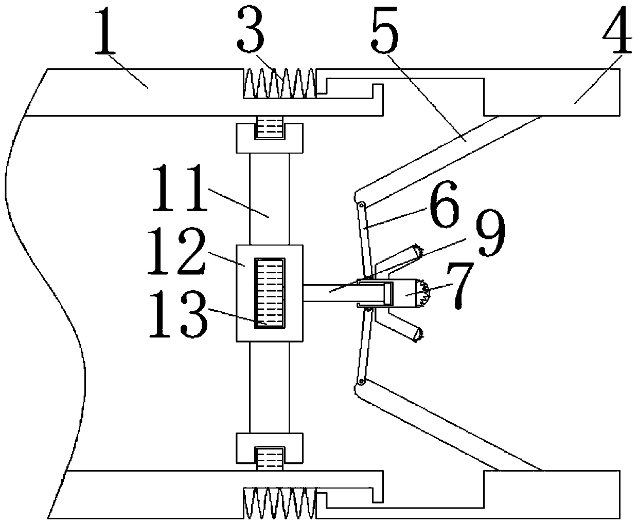 Water turbine capable of automatically removing waste and preventing blockage