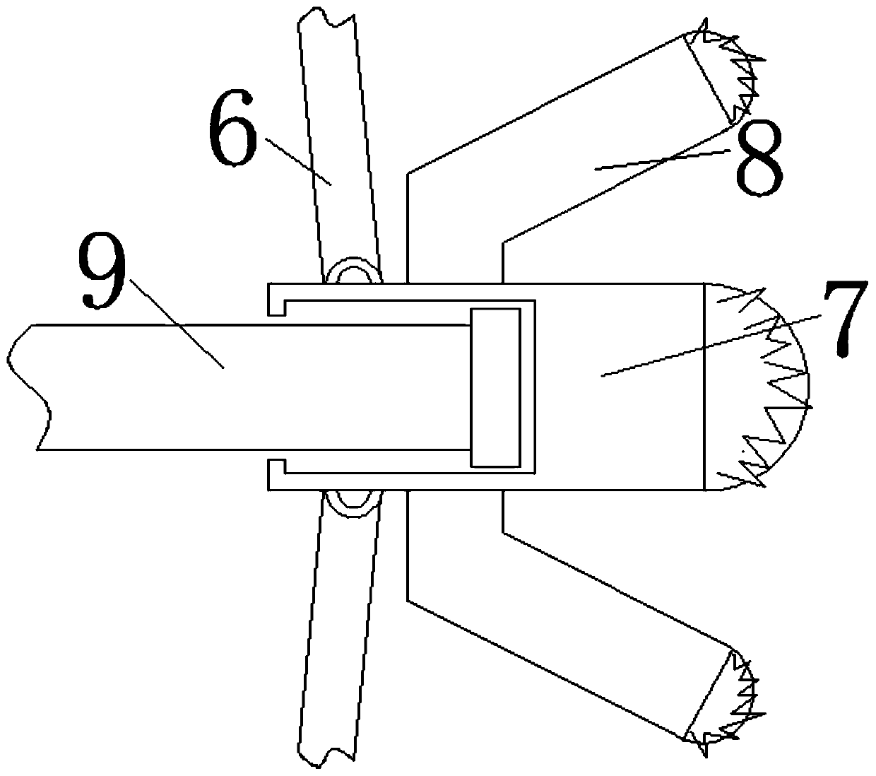 Water turbine capable of automatically removing waste and preventing blockage