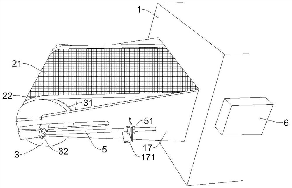 Foaming preheating device for strip-shaped high polymer material