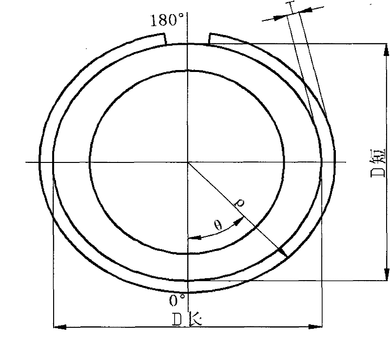 Processing method of steel piston gas ring