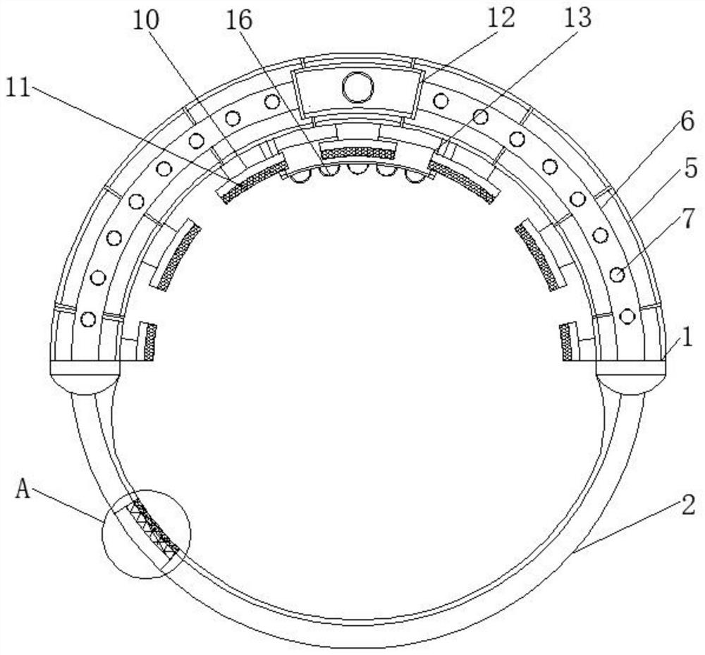 Constraint type stomach massager for diabetic gastroparesis patient