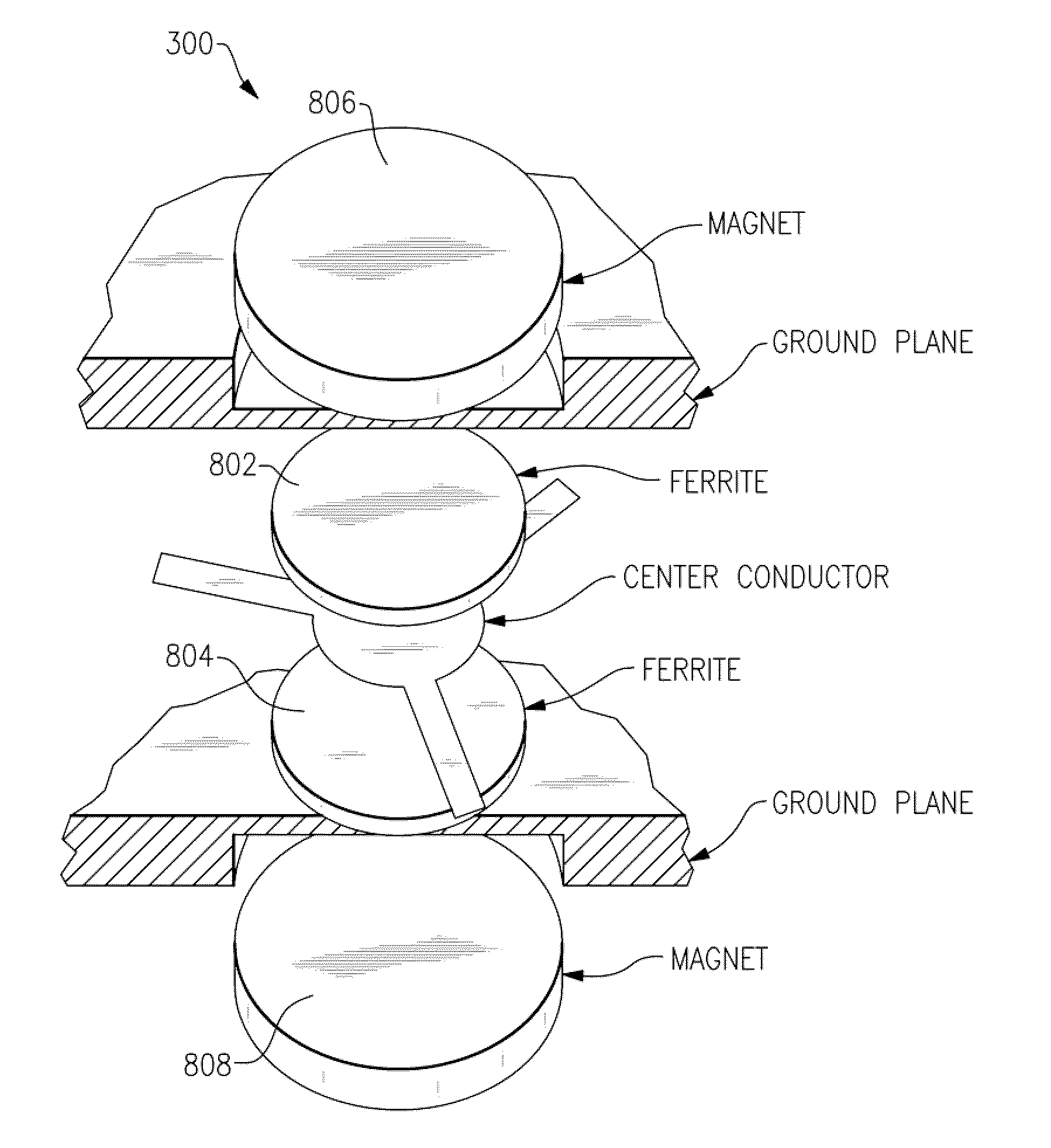 Radiofrequency and other electronic devices formed from enhanced resonant frequency hexaferrite materials