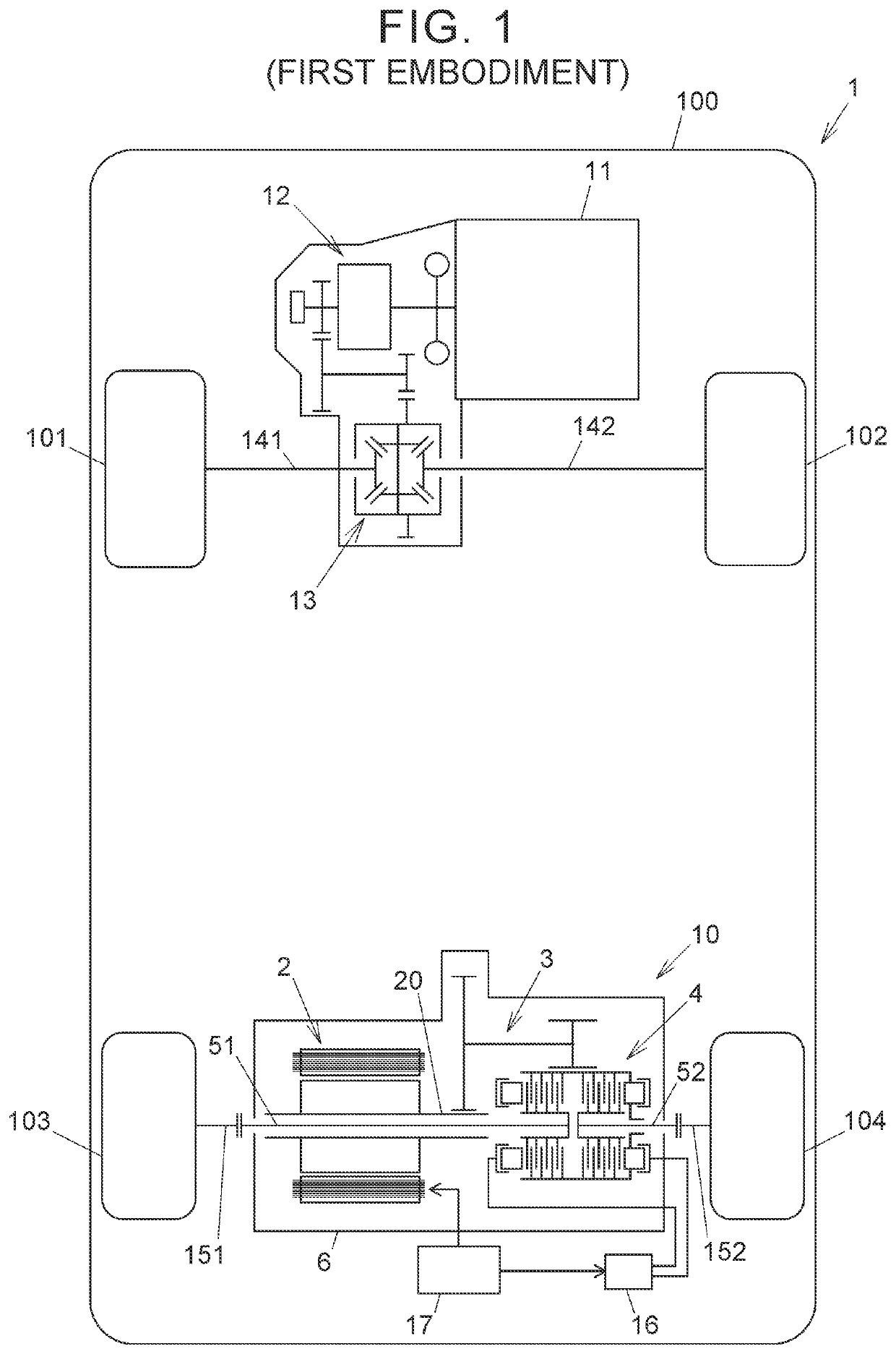 Driving force distribution device