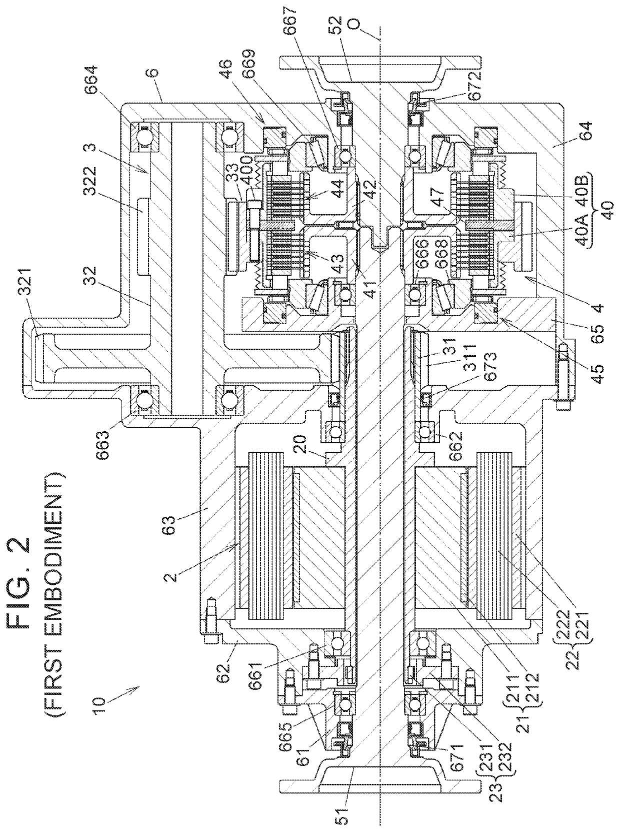 Driving force distribution device