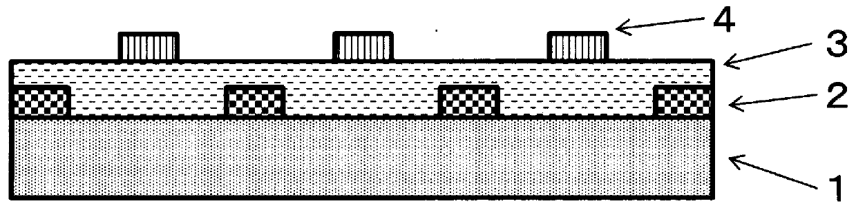 Method for manufacturing substrate with electrodes formed thereon