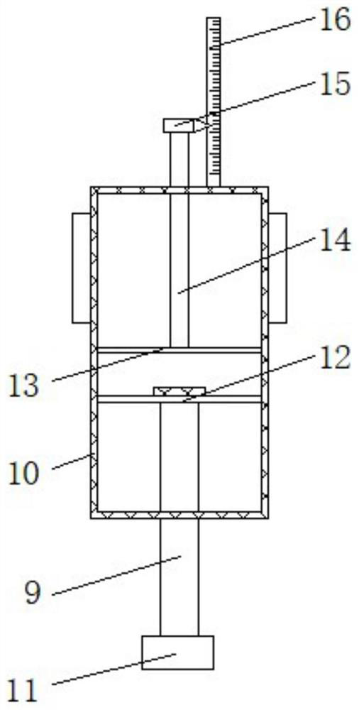 Pigment printing and dyeing device for textile industry