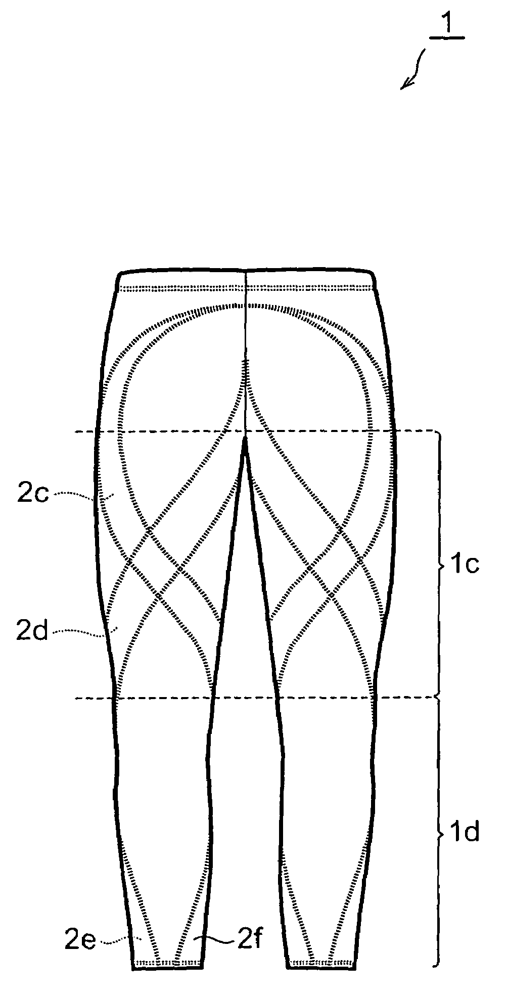 Pants garment