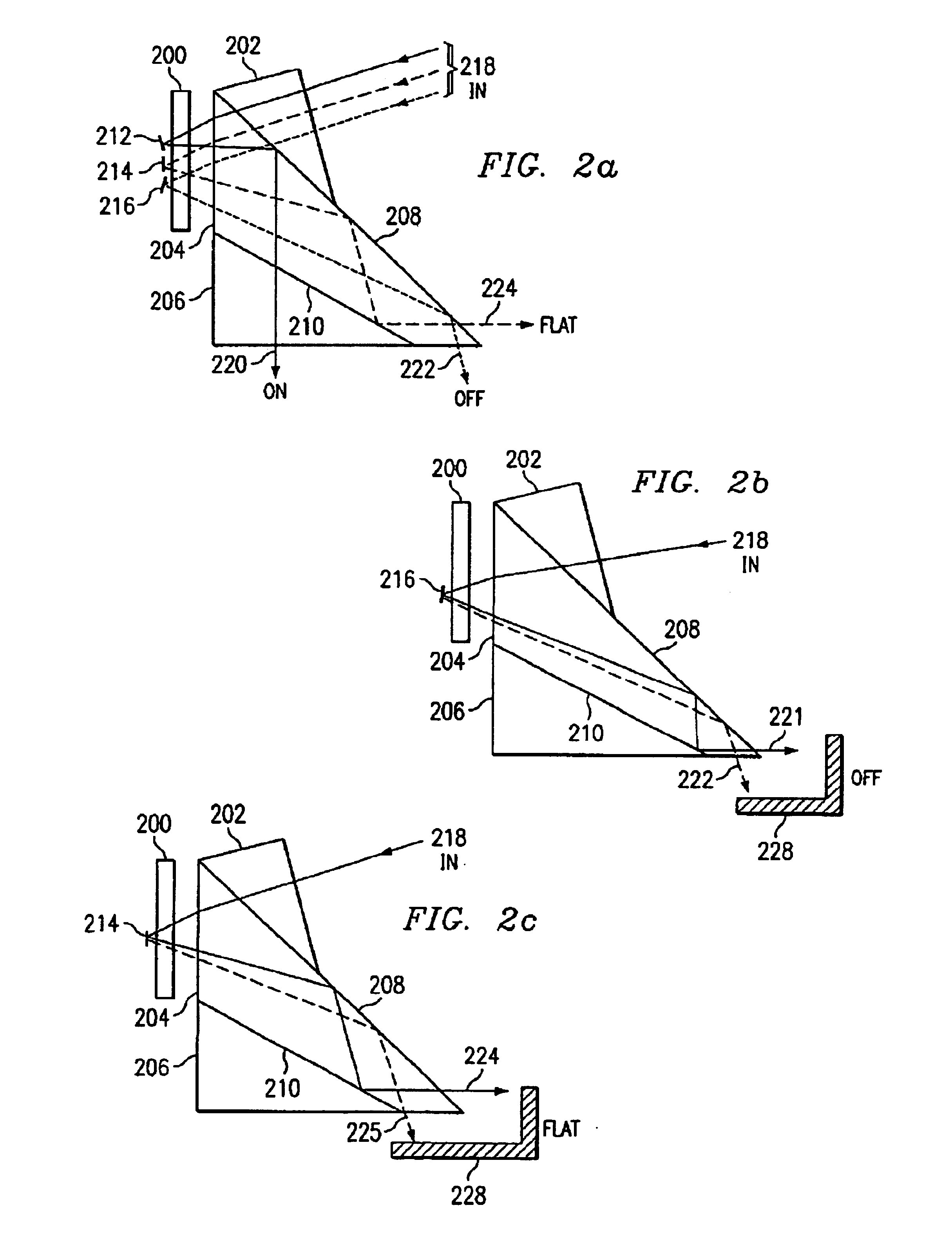 Prism for high contrast projection