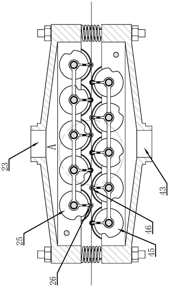 Textile fabric hairiness removing device with anti-wrinkling function