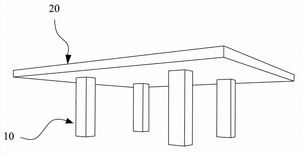 Built-in steel-type reinforcing no-beam floor system structure