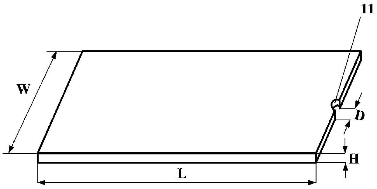 High-gain low-scattering angle reflective surface loaded with gradient corrugation