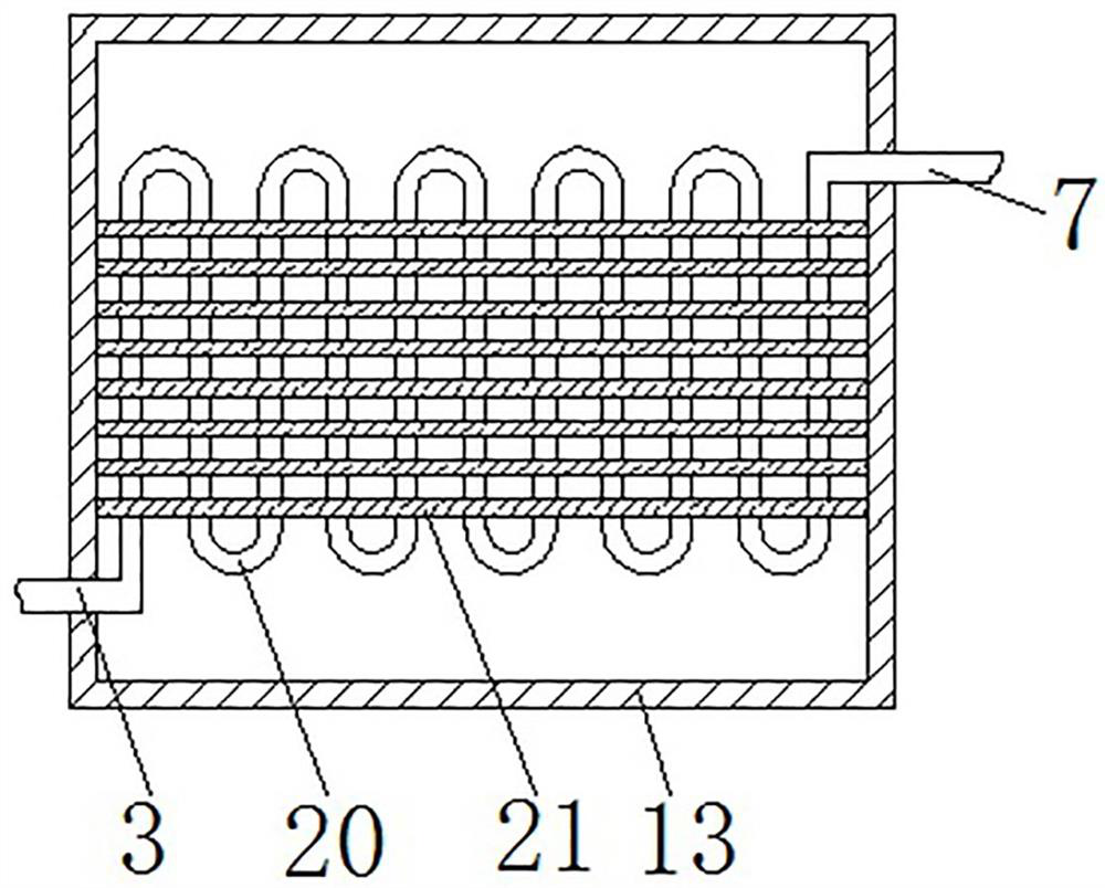 Cooling system for ADA desulfurization and salt extraction in non-blast furnace iron-making