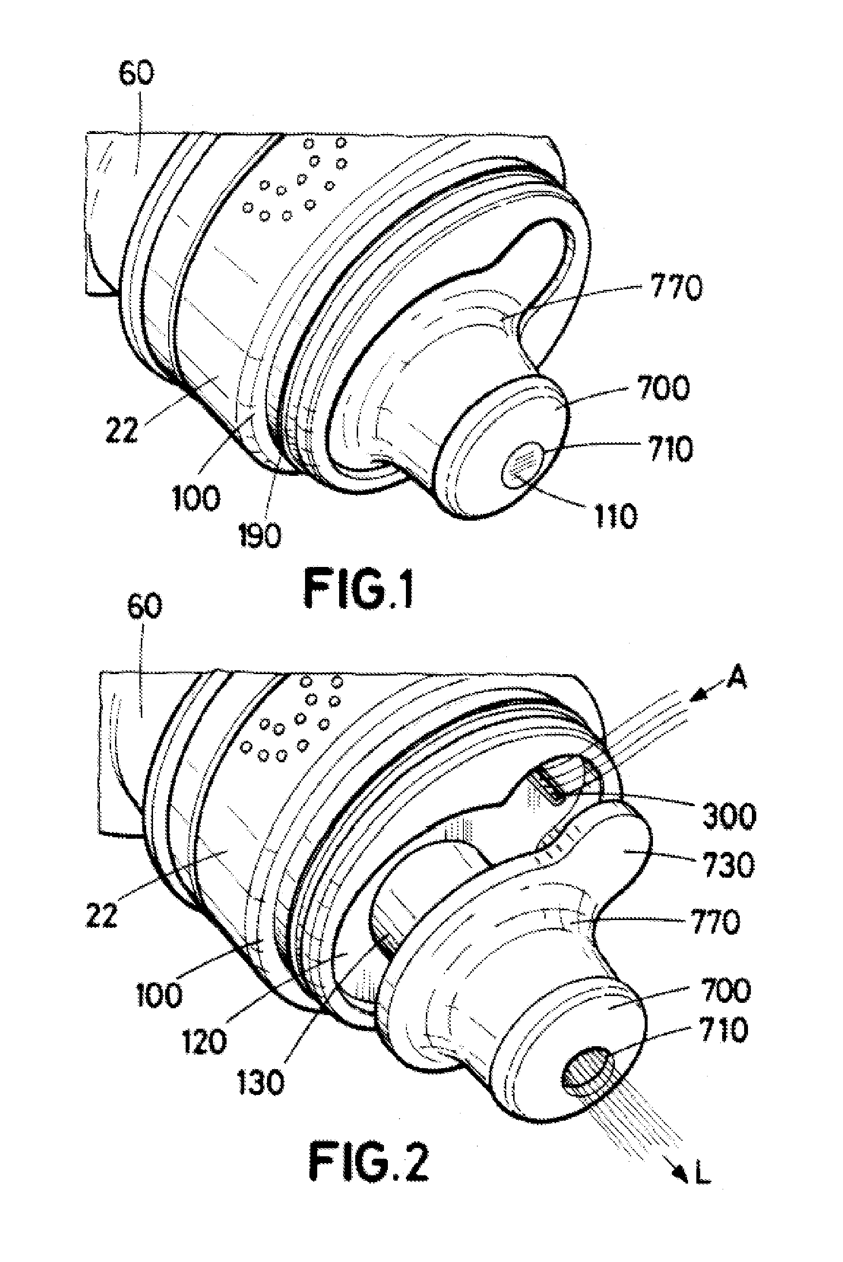 Lid with cap for beverage receptacle