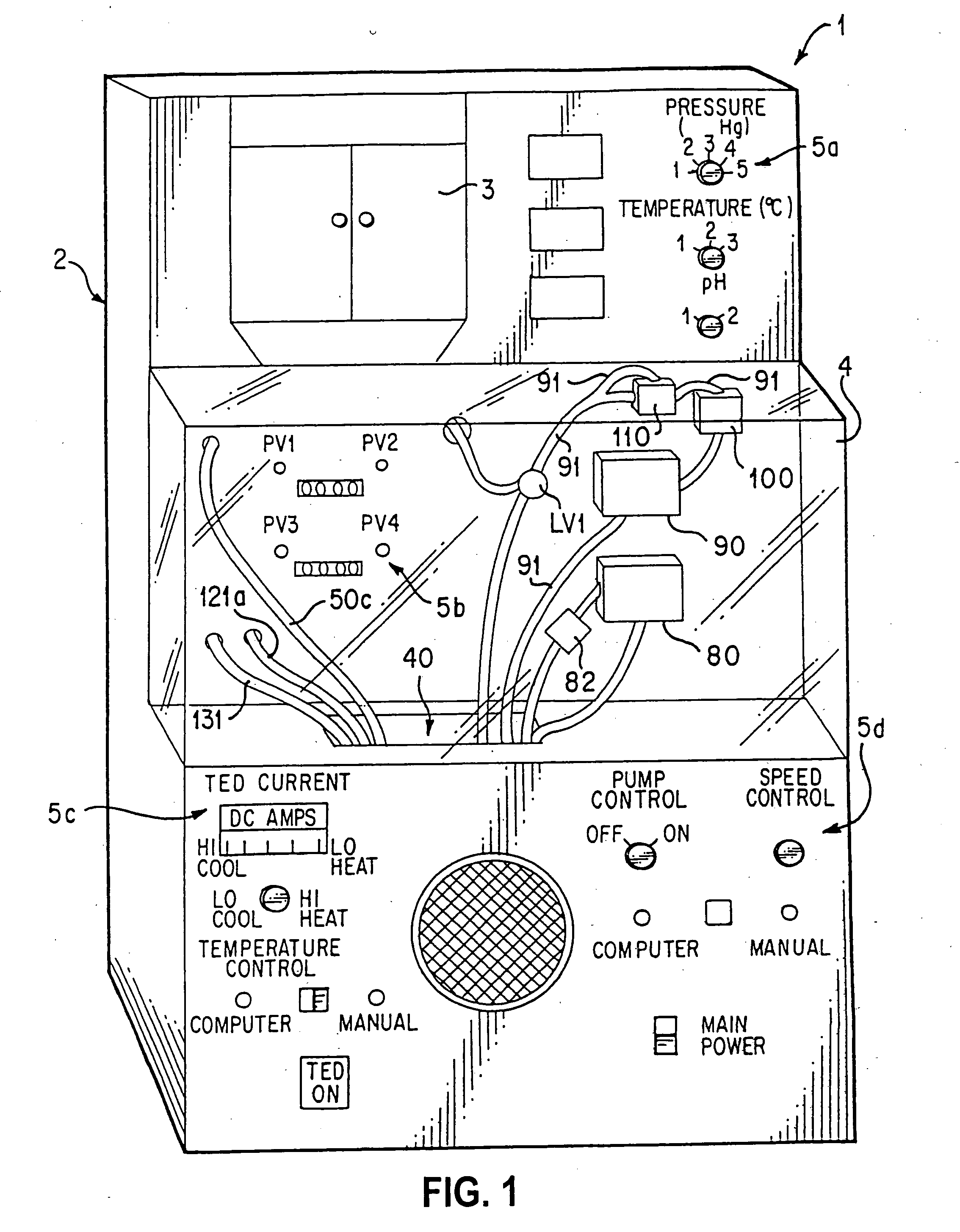 Apparatus and method for perfusing an organ or tissue for isolating cells from the organ or tissue