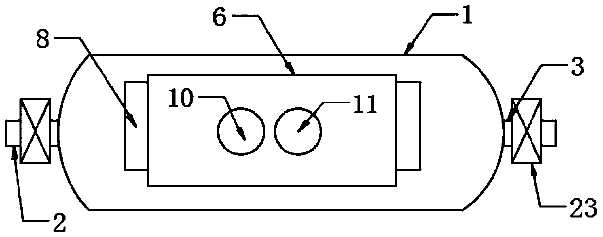 Treatment system for nuclear power waste