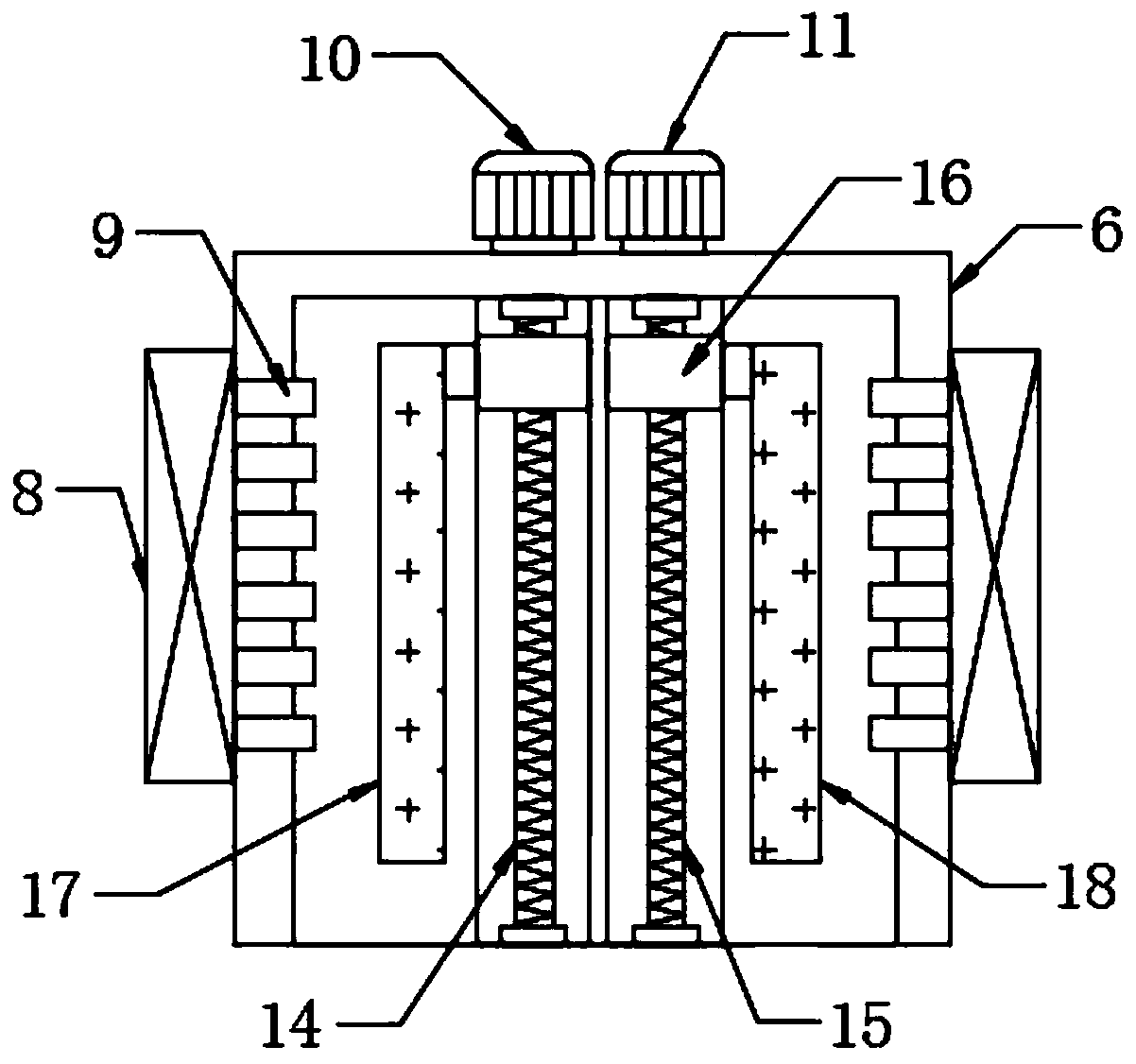 Treatment system for nuclear power waste