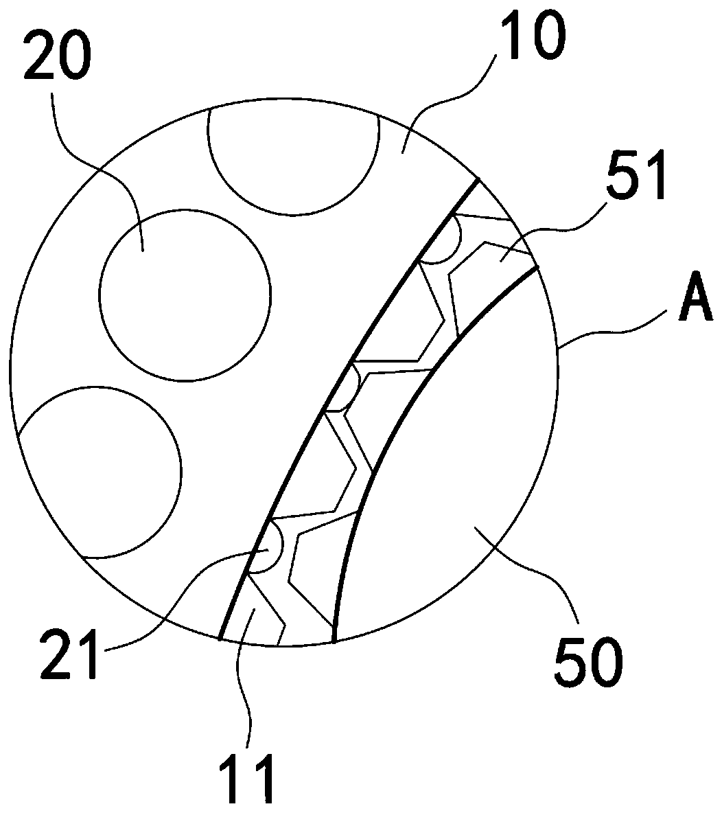 Balanced current-stabilizing high-heat-dissipation lithium battery pack