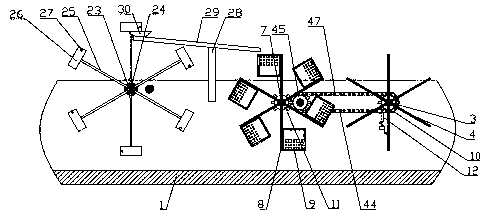 Low-energy-consumption water surface garbage collector