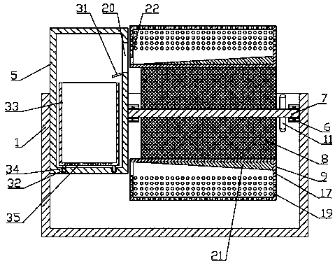 Low-energy-consumption water surface garbage collector