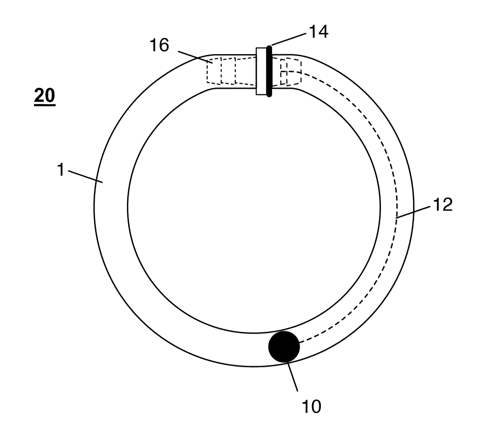 Device for storing and dispensing fluids