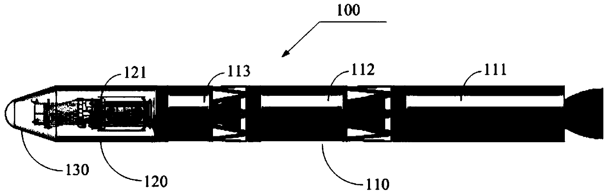 Aircraft with high orbit injection efficiency and strong maneuver capability and orbit injection method thereof