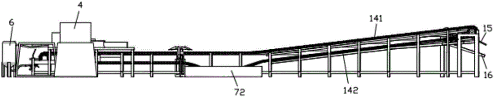 Double-row type continuous casting system