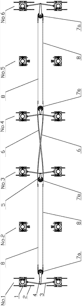 Magnetic levitation vehicle and forced steering mechanism thereof