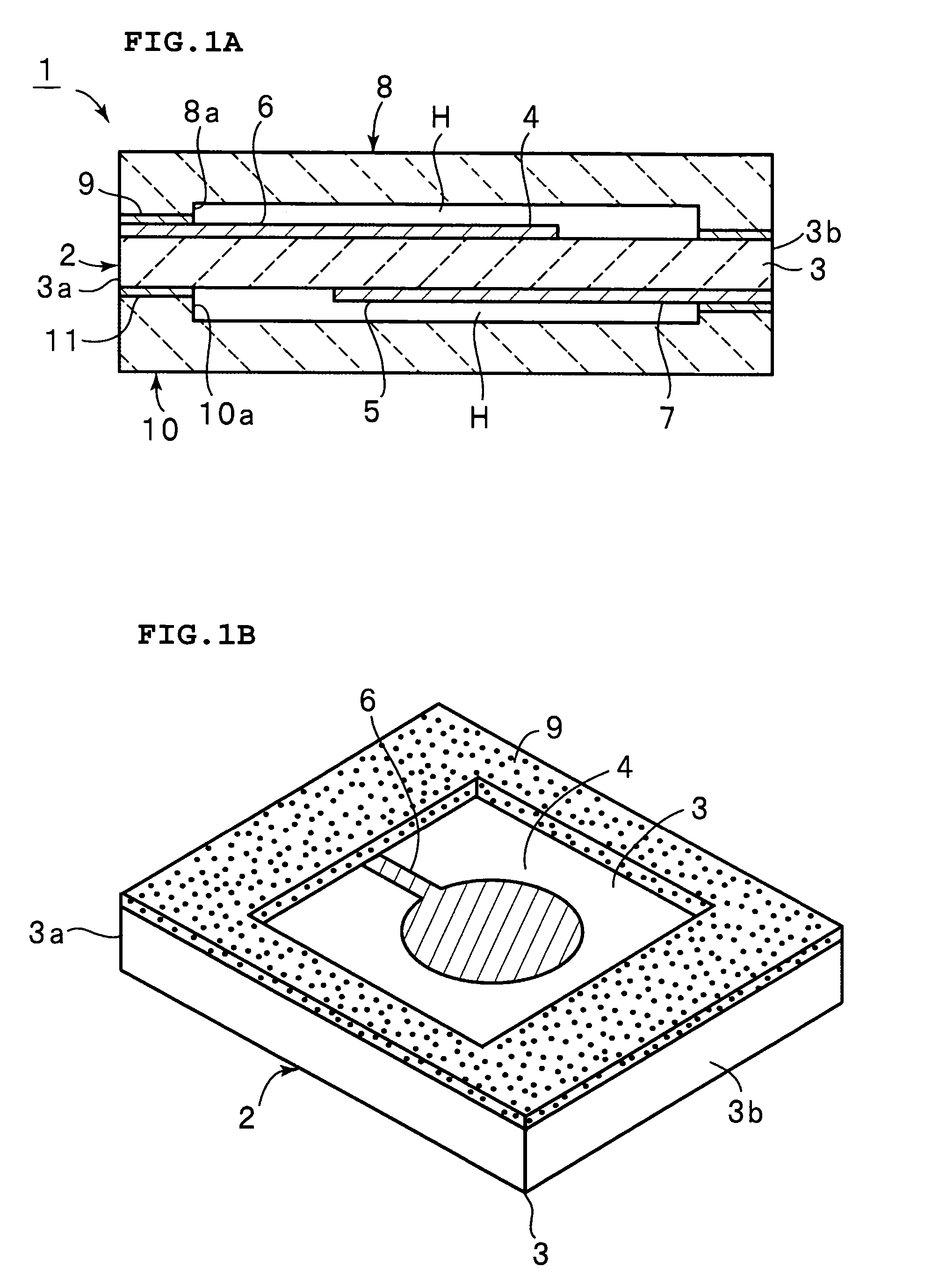 Piezoelectric resonator component