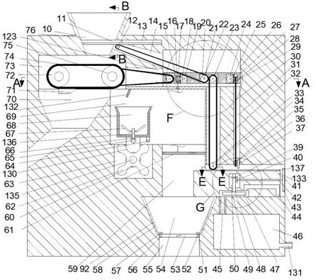 Refined corn powder filter with metal separation and water-insoluble material separation function