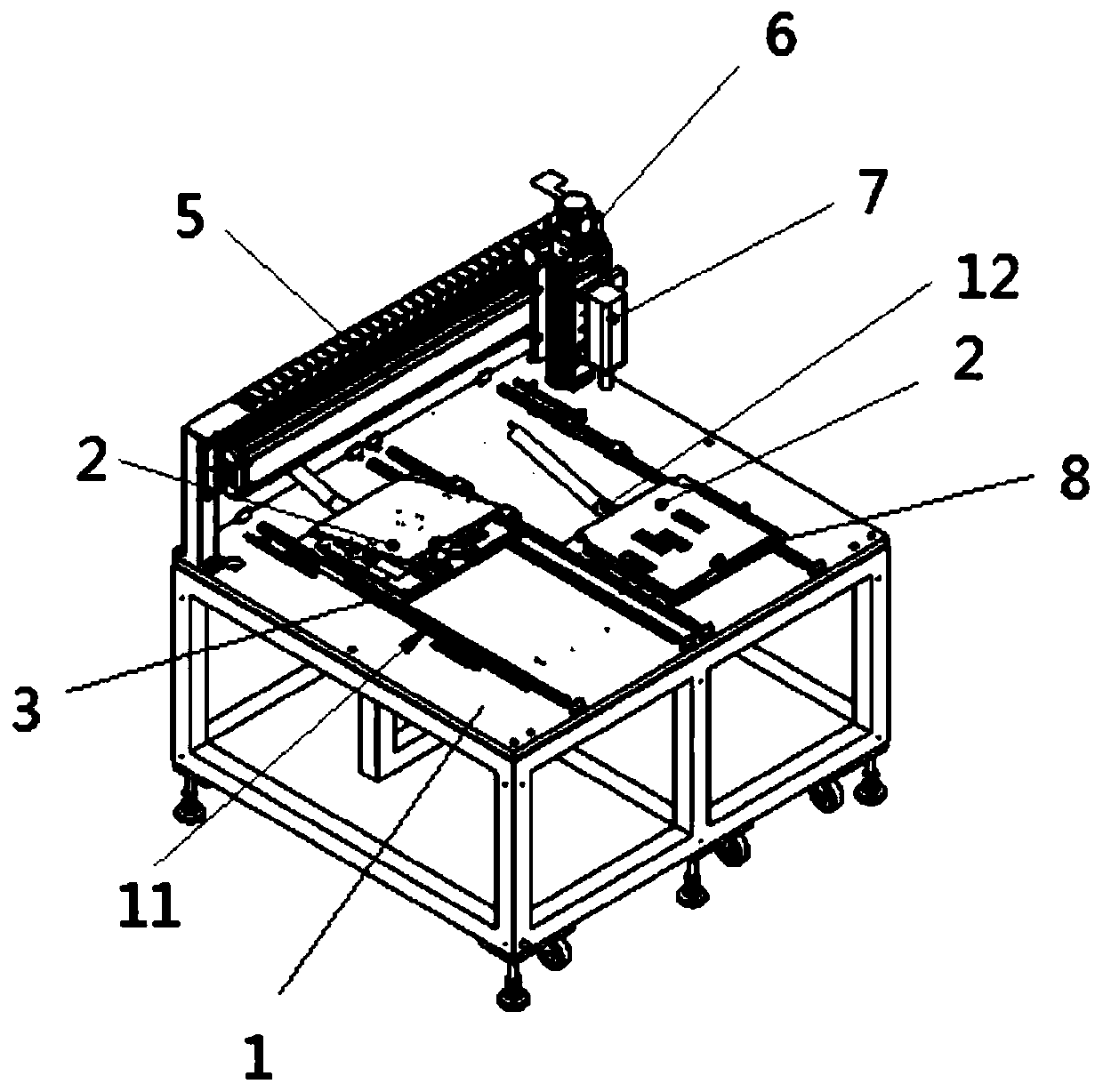 Electronic product drilling machine