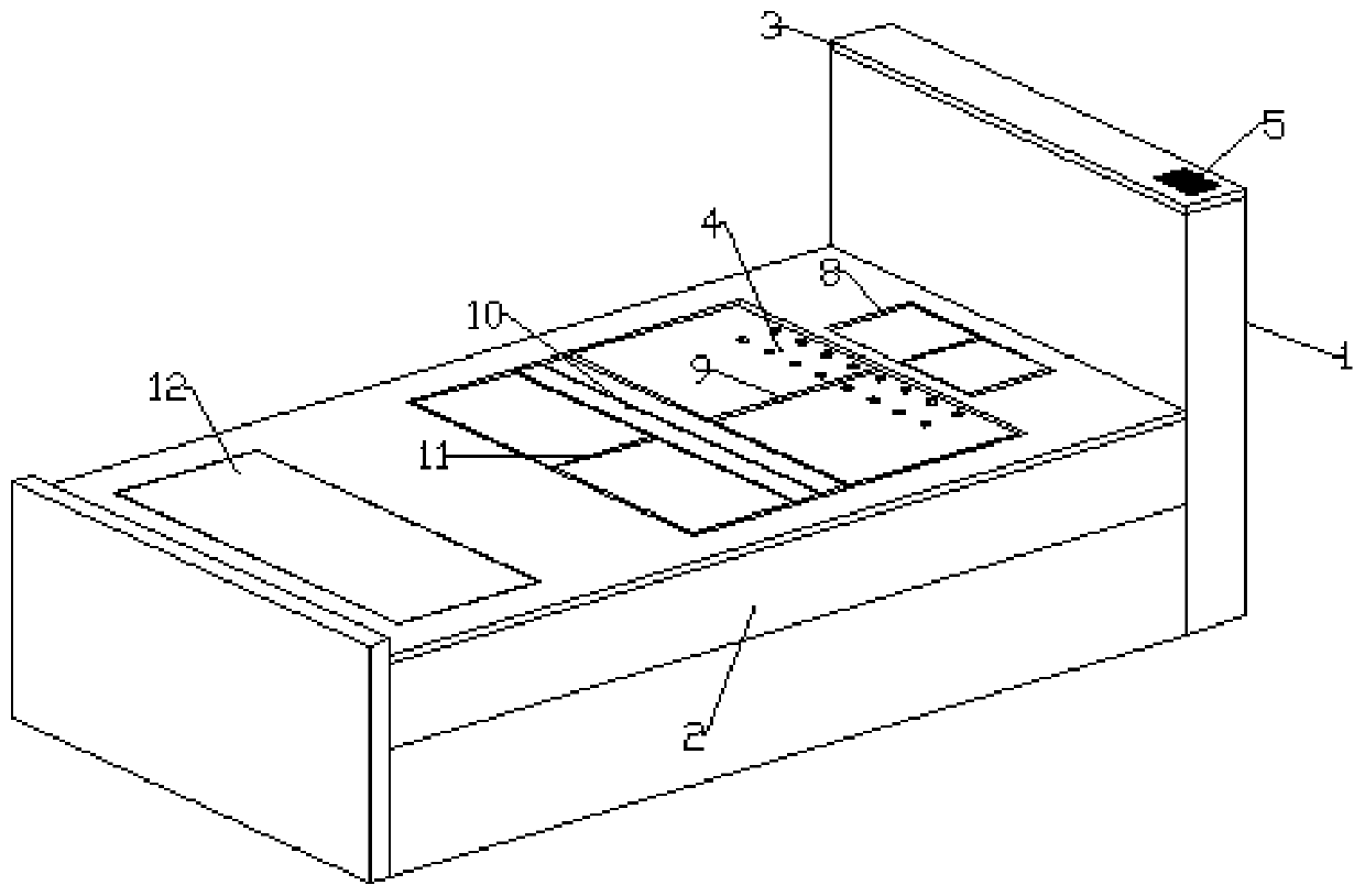 Smart bed system for smart sleeping posture adjustment, disinfection and mite killing