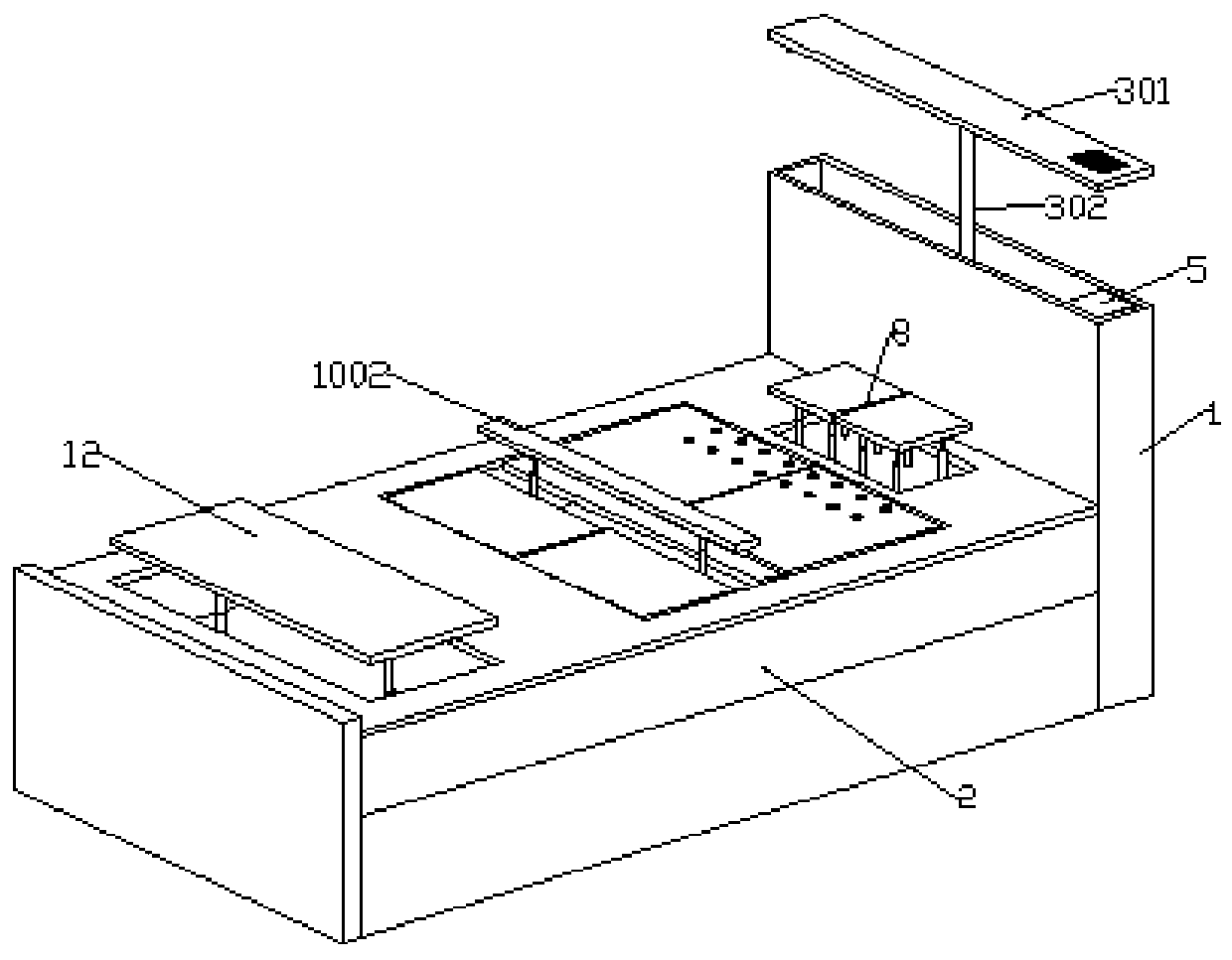 Smart bed system for smart sleeping posture adjustment, disinfection and mite killing