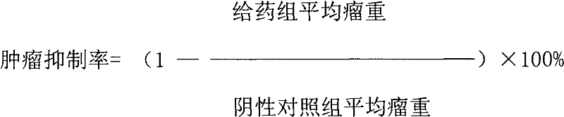 Anti-tumor pharmaceutical composition and preparation method thereof