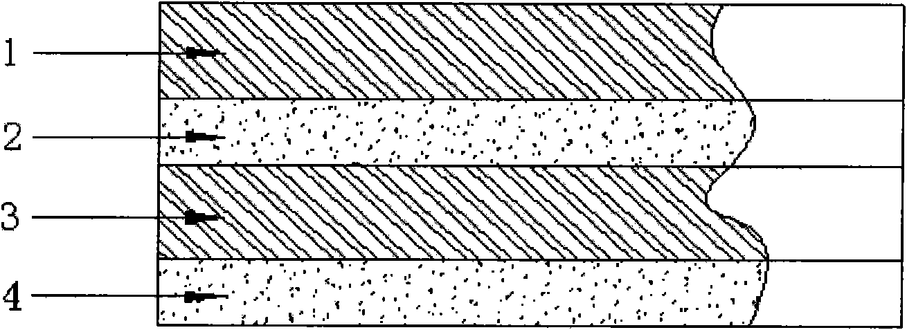 Novel low-carbon veneer and manufacture method thereof